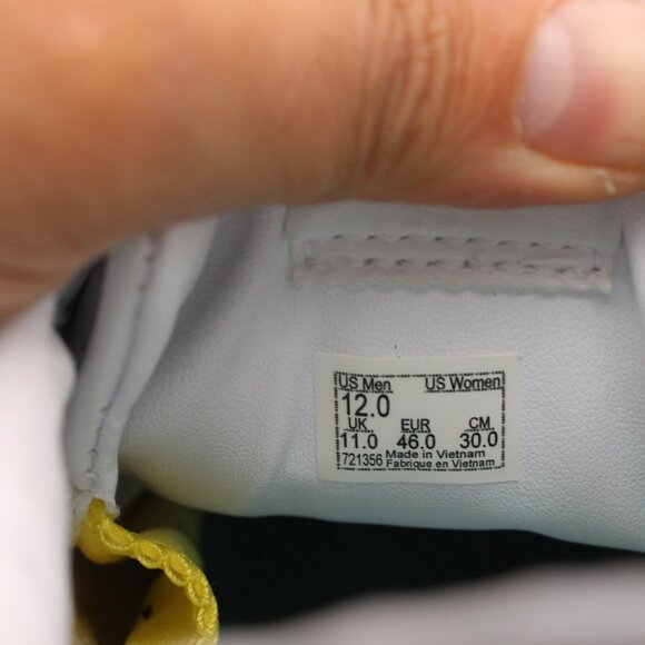 VANS X Lowland CC SpongeBob Bubble Leather Men's Size 12 Casual Sneakers - Picture 9 of 11